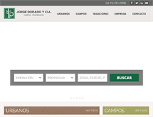 Tablet Screenshot of jorgedorado.com